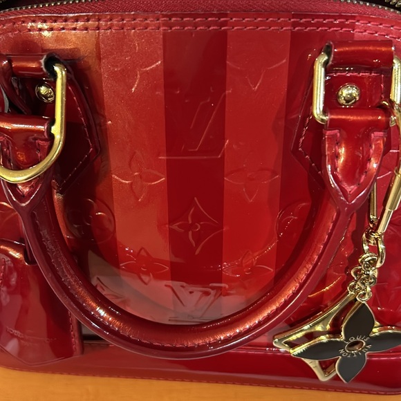 LV Red Vernis Alma BB EUC - Authentic - Picture 7 of 14